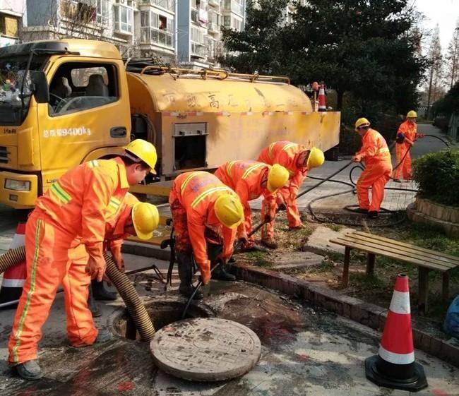 浩口镇市政管道清淤