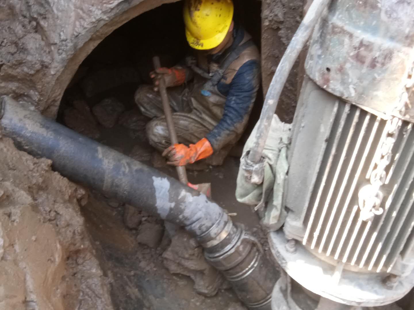 浩口镇管道清淤