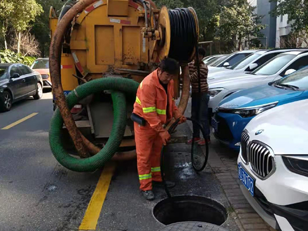 浩口镇排污管道清淤